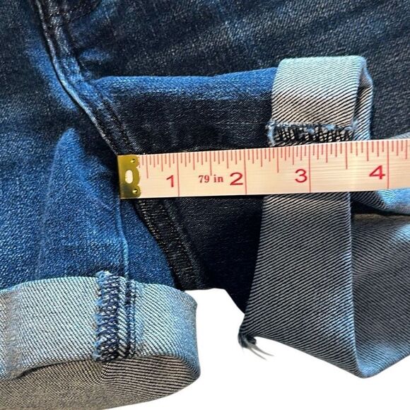 American Eagle Outfitters The Dream Short Midi ladies size 6 Jean Shorts Button - Picture 12 of 12